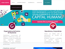 Tablet Screenshot of cobaevents.com